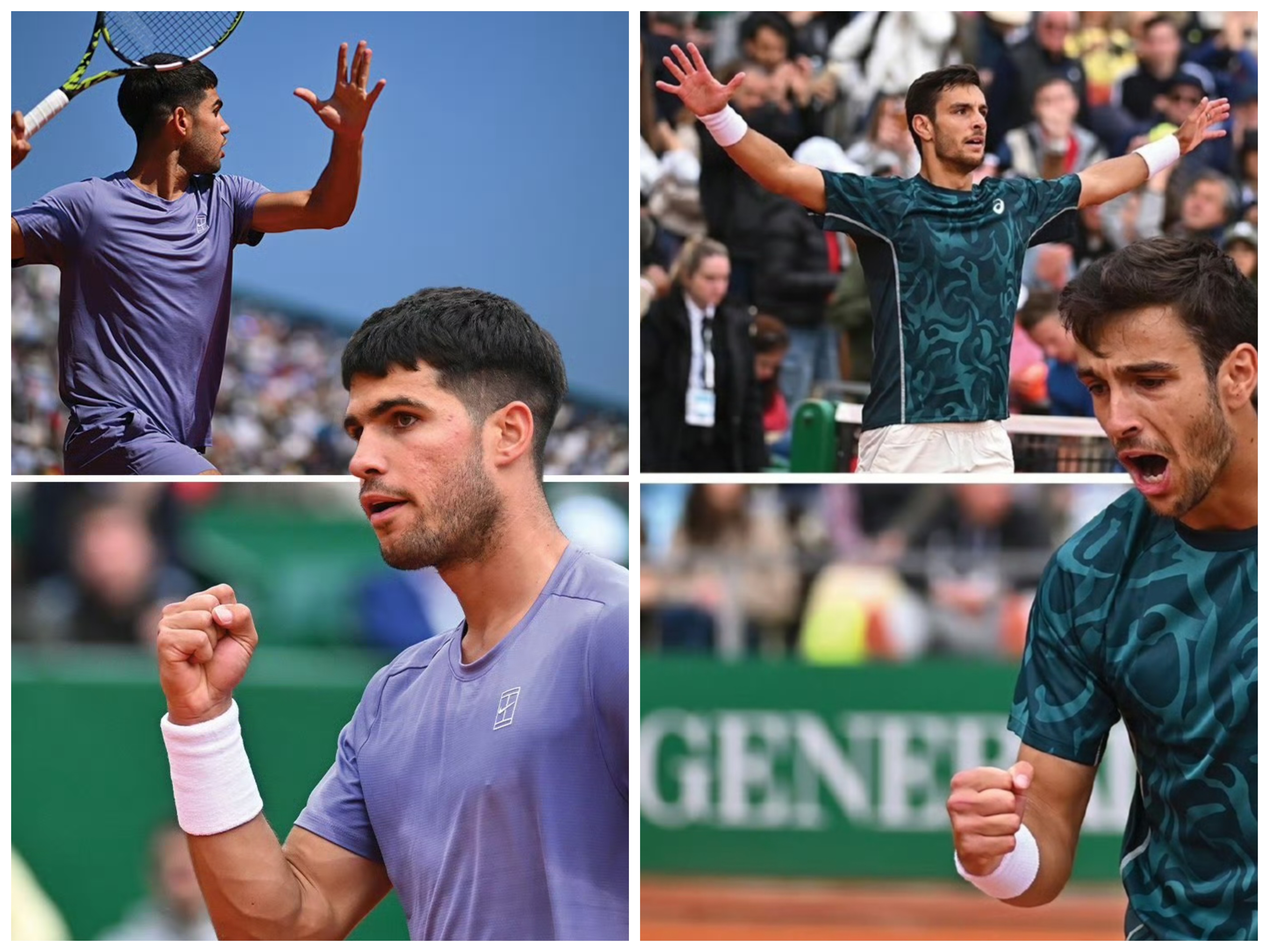 蒙特卡洛大师赛碾压澳网，阿尔卡拉斯统治全场的简单介绍