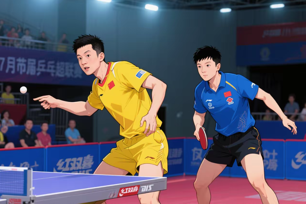 波兰乒乓球队逆转中国乒乓球队，许昕统治全场